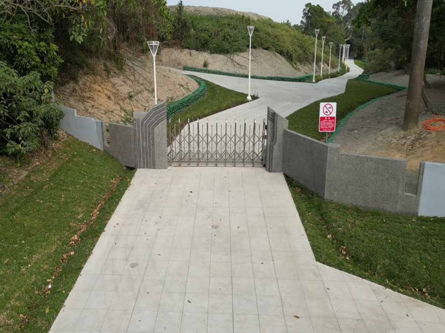 澄清湖連接員山路人行道